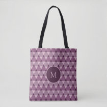 Triangles Pattern Tote Bag