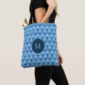 Triangles Pattern Tote Bag (Close Up)