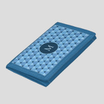 Triangles Pattern Tri-fold Wallet