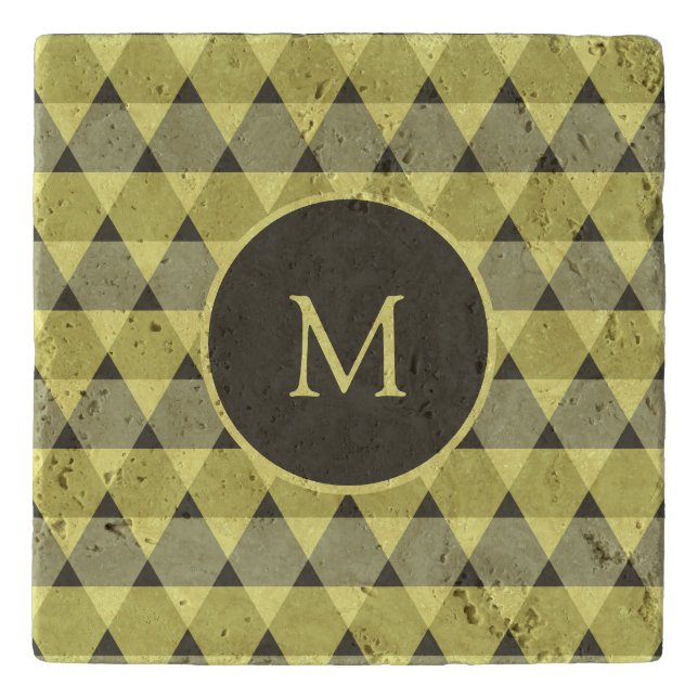 Triangles Pattern Trivet (Front)