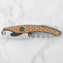 Triangles Pattern Waiter's Corkscrew