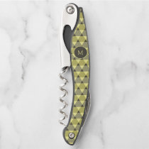 Triangles Pattern Waiter's Corkscrew