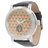 Triangles Pattern Watch (Angled)