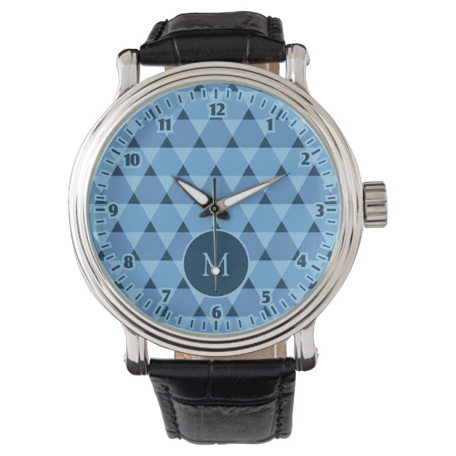 Triangles Pattern Watch (Front)