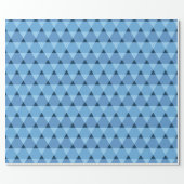Triangles Pattern Wrapping Paper (Flat)