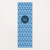 Triangles Pattern Yoga Mat (Front)