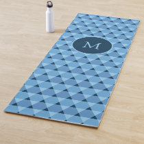 Triangles Pattern Yoga Mat