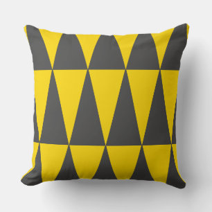 Triangles Throw Pillow