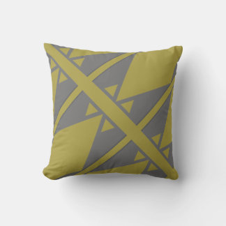 Triangles Throw Pillow