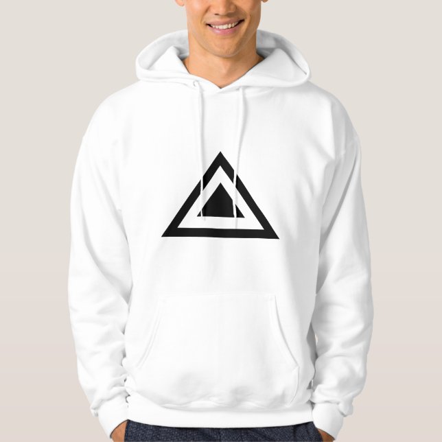 Triangular Arrow 01 Hoodie (Front)