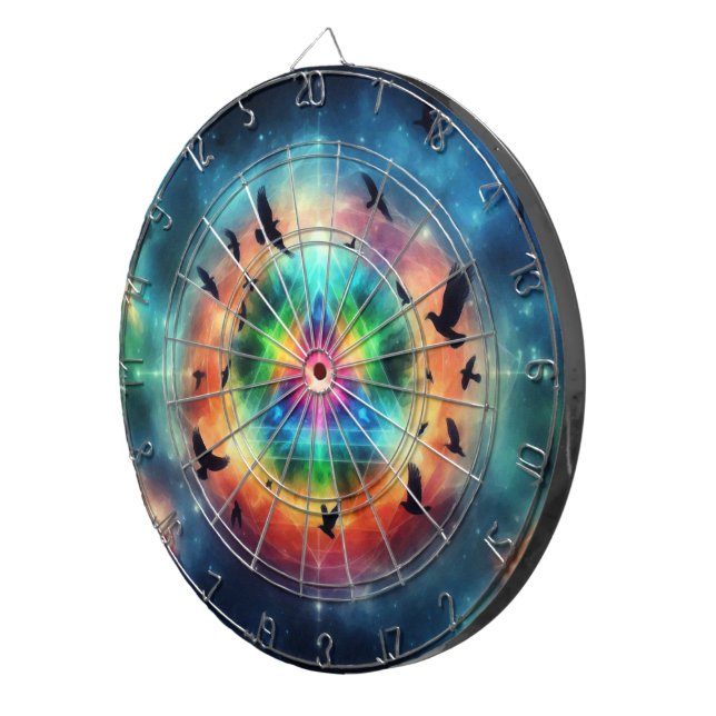 Triangular Cosmic Energy Dart Board (Front Right)