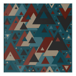 Triangular Dance Acrylic Print