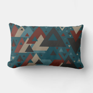 Triangular Dance Lumbar Pillow