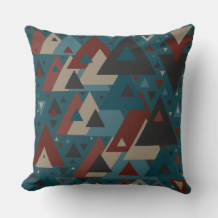 Triangular Dance Throw Pillow