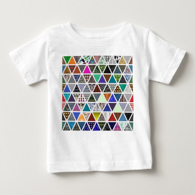 Triangular Textures 02 Baby T-Shirt (Front)