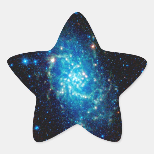 Triangulum Galaxy Star Sticker (Front)
