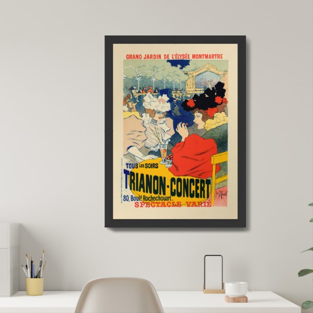 Trianon-Concert | Georges Meunier Framed Art (Home Office)