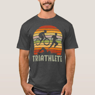 Triathle Triathle Triathlon Swim Run Bicycle Ride T-Shirt