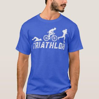 Triathle Triathle Triathlon Swim Run Bicycle Ride T-Shirt
