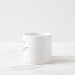 Triathlete definition gift, name definition mug, espresso cup