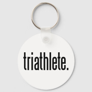 Triathlete. Keychain