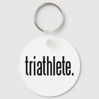Triathlete. Keychain