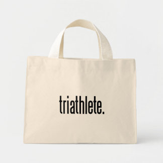 Triathlete. Mini Tote Bag