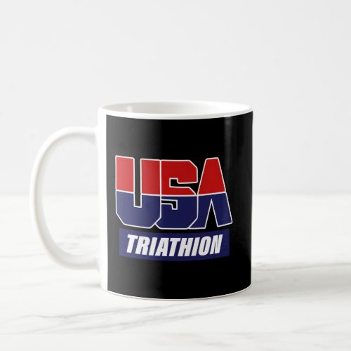 Triathlon 2021 Usa Team Coffee Mug