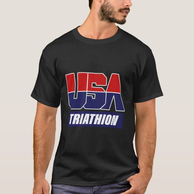 Triathlon 2021 Usa Team T-Shirt (Front)