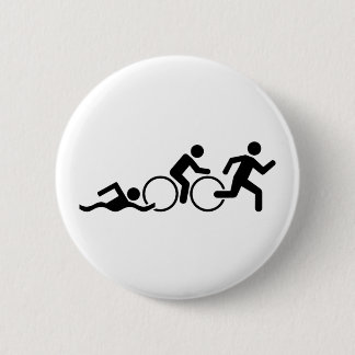 Triathlon Button