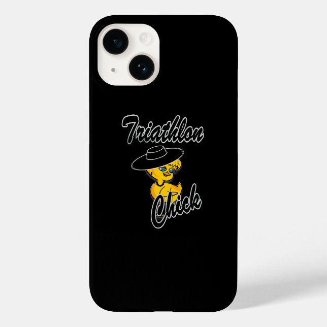 Triathlon Chick #4 Case-Mate iPhone Case (Back)