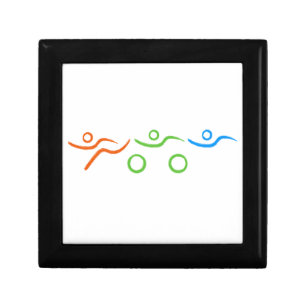 Triathlon cool and unique design jewelry box