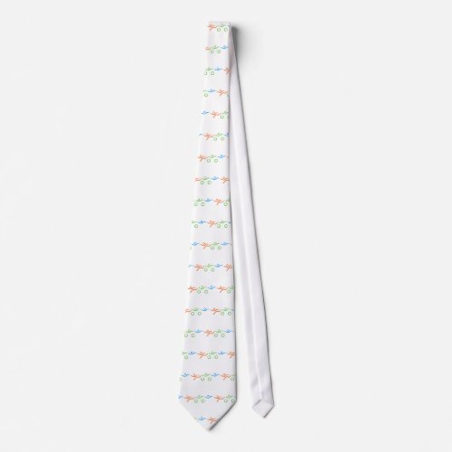 Triathlon cool and unique design neck tie