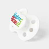 Triathlon cool and unique design pacifier (Front Right)