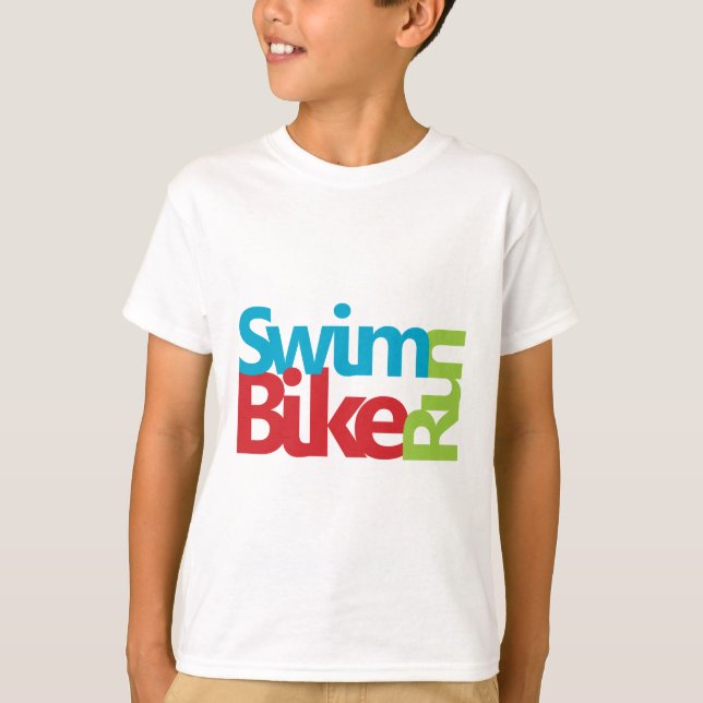 Triathlon cool and unique design T-Shirt (Front)