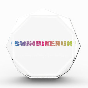 Triathlon Cool Design Acrylic Award