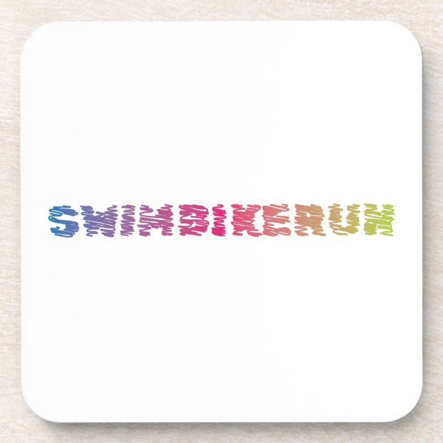 Triathlon Cool Design Beverage Coaster (Front)