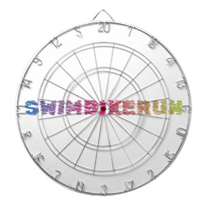 Triathlon cool design dart board