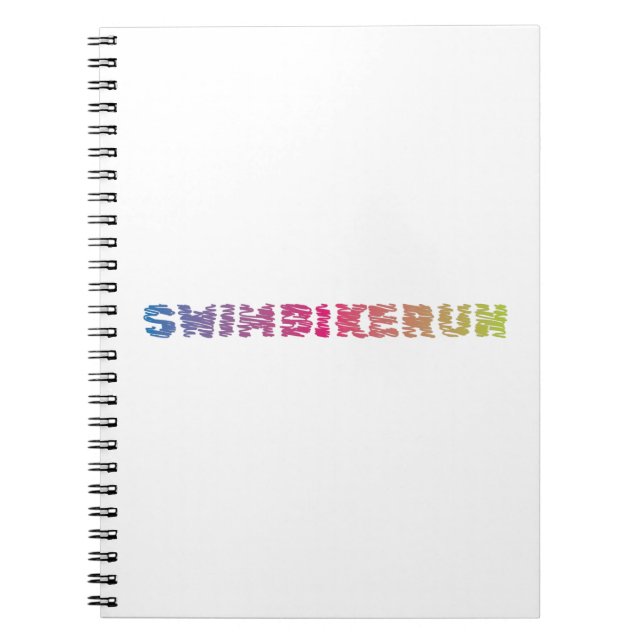 Triathlon Cool Design Notebook (Front)
