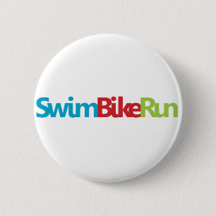 Triathlon Cool Design Pinback Button