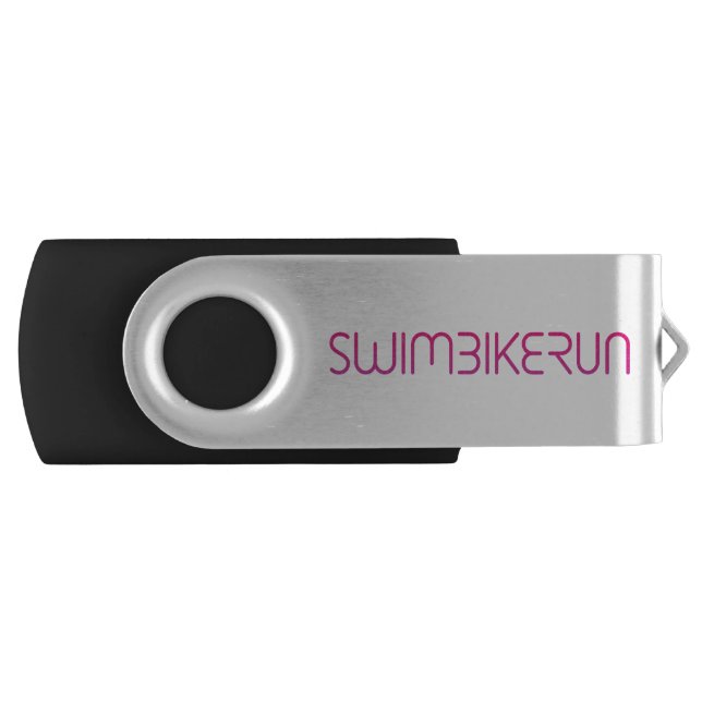 Triathlon cool logo for all sport lovers flash drive (Front)