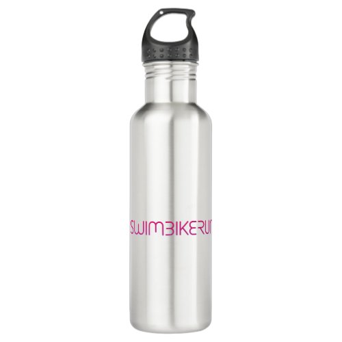 Triathlon cool logo for all sport lovers stainless steel water bottle