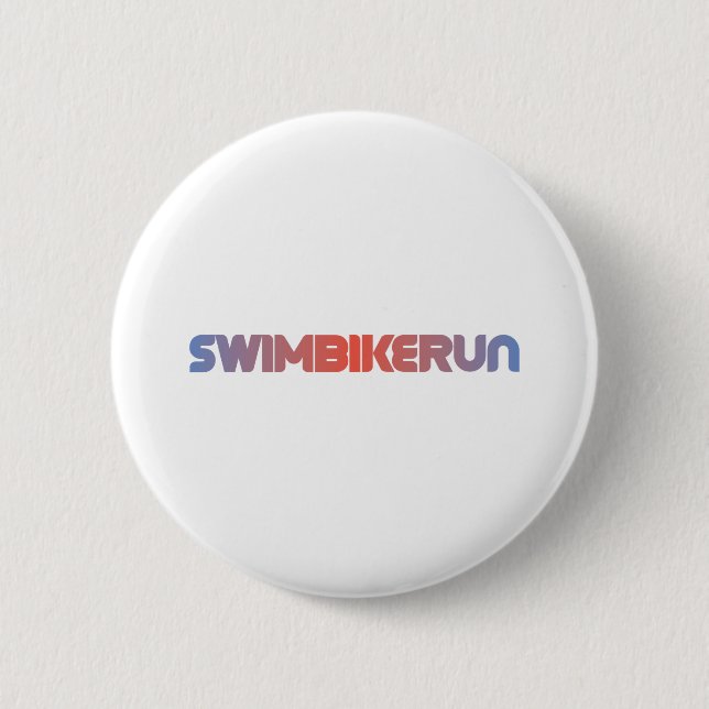 Triathlon design button (Front)