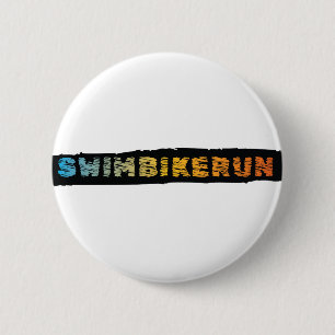 Triathlon design button