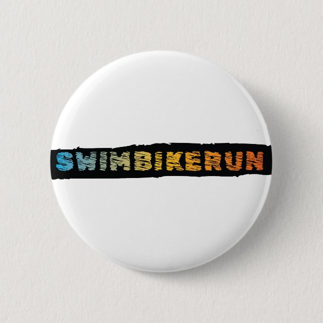 Triathlon design button (Front)