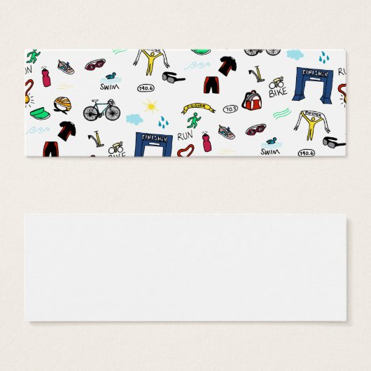 Triathlon Doodles (Front & Back)