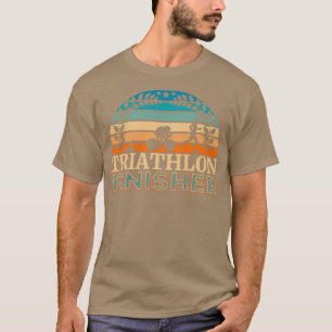 Triathlon finisher perfect for first triathlon fin T-Shirt
