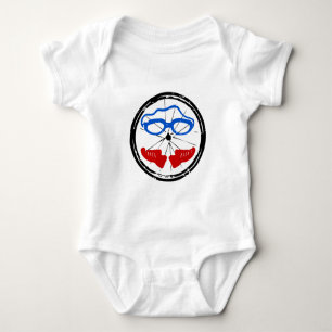 Triathlon Freak logo Baby Bodysuit