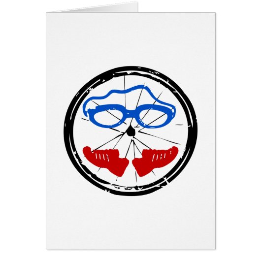 Triathlon Freak logo Cards (Front)
