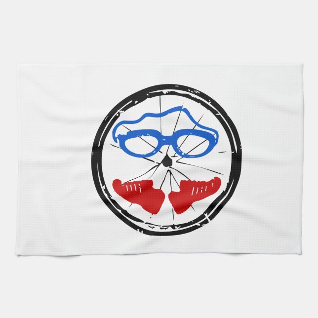 Triathlon Freak logo Towel (Horizontal)
